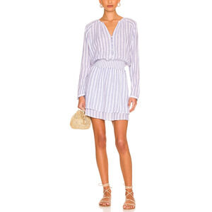 Rails 'Jasmine' Purple Linen Dress Size M